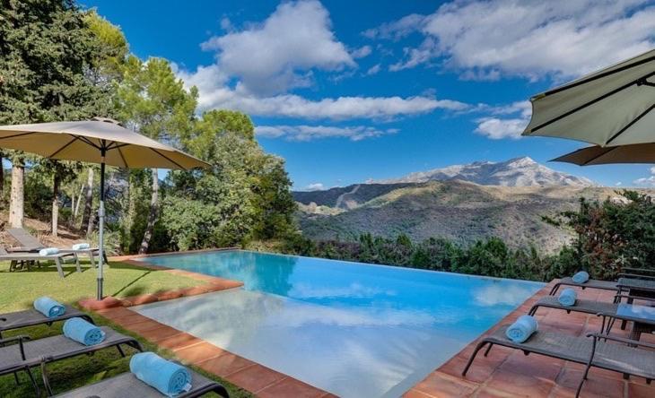 Villa Lámpara en la colina Benahavís Exterior foto
