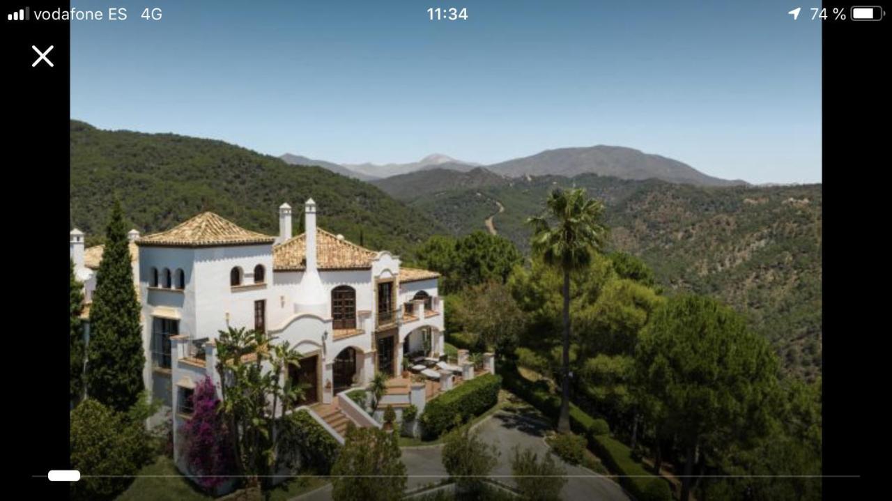 Villa Lámpara en la colina Benahavís Exterior foto